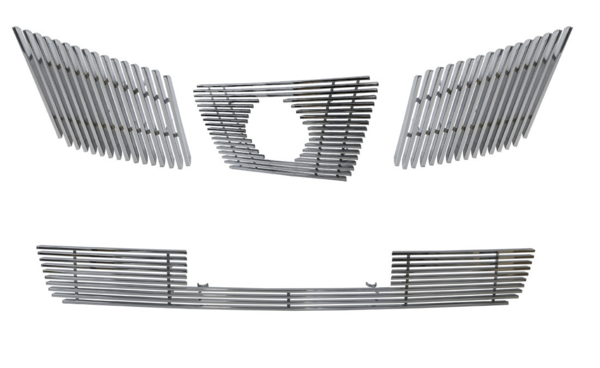 Billet Grille 4PCS SET FOR Nissan Navara D40 2005-2010