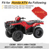 Honda Fourtrax 300 Battery Cover Red (1988–2000)