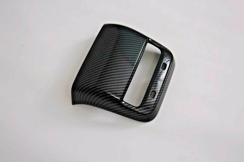 Tesla Model Y Carbon Fiber Rear Air Outlet Vent Cover Trim Panel (2021-2023)