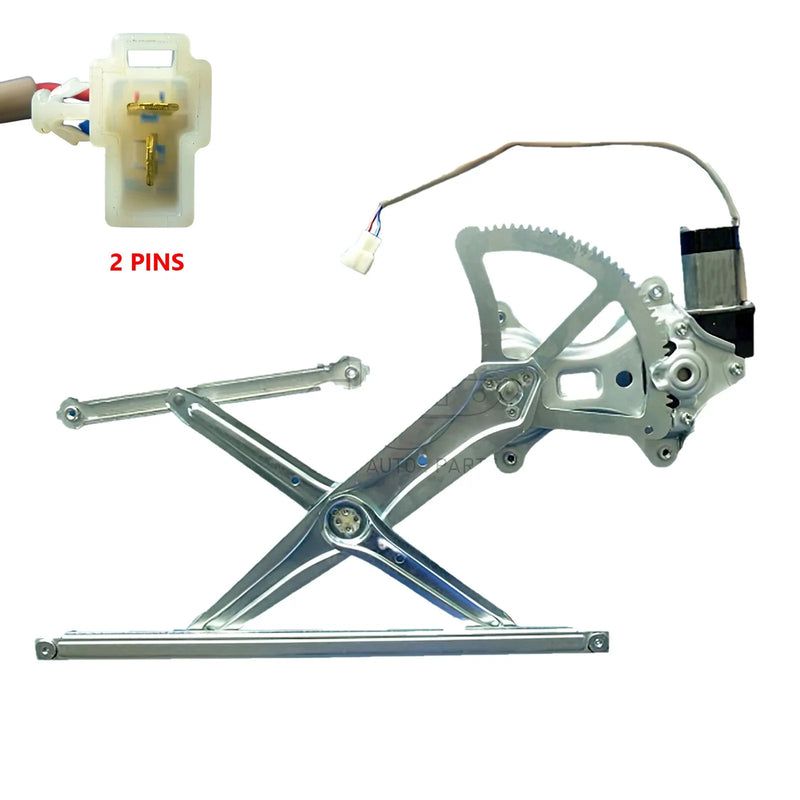 Toyota Hilux Front Right Window Regulator W/Motor 2 Pin (2005–2015)