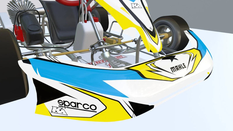 Stilo Kart Custom KART ART Sticker Kit Spark Style Decals