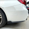 BMW F30 M Sport 2 x Carbon Fiber Look Rear Bumper Side Splitters (2013-2019)