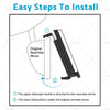 Car 300mm Convex Clear Lens Wide Angle Anti Glare Rear View Mirror