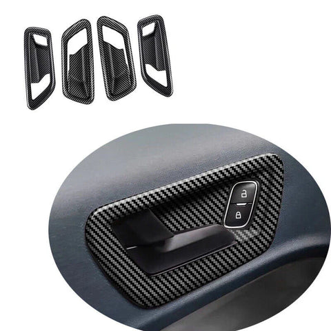 Ford Maverick Carbon Fiber Door Handle Frame Cover (2022–2023)