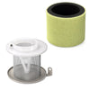 Kawasaki Bayou 300 / Prairie 300 / 400 Air Filter w/ Guide Kit (1989-2005)