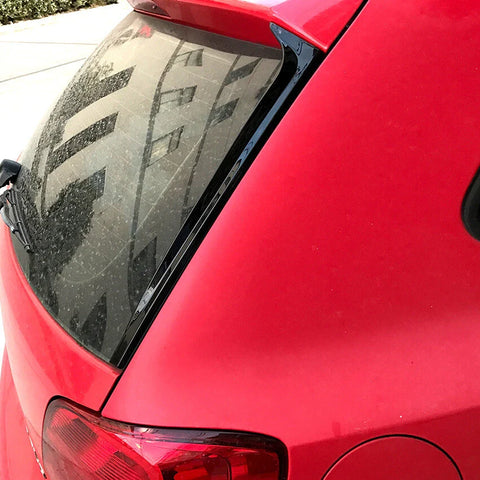 VW Polo MK5 Rear Window Spoiler Side Wing Cover (2011-2017)