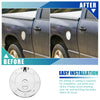 Dodge Ram 1500 Chrome Plated Fuel Tank Filler Cap Cover Decoration