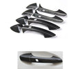 Mercedes Benz W204 C-Class Carbon Fiber Door Handle Covers (2007-2014)