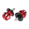 Honda, Suzuki M8x1.25 Red Motorcycle Swing Arm Spools