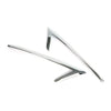 Mazda CX-5 2017-2021 Silver Rear Bumper Fog Light Cover