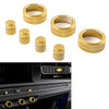 Honda Civic 2022+ CRV 2023-2024 Gold 7x Switch Knob Ring Cover Trim
