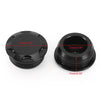 Kawasaki EX 250 400 Ninja Frame Plugs Cover Black (2018-2022)