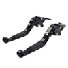 BMW R1200GS R1250GS CNC Black Extendable Brake Clutch Levers (2013-2020)