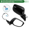 Honda Fit (2015-2020) Gloss Black Right Side Door Mirror Replacement