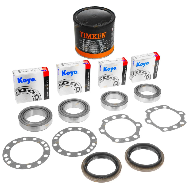 Landcruiser 78 79 Series 2 x Rear Japanese Wheel Bearing Kits + Grease