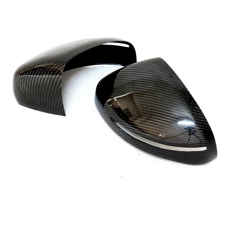 Audi R8 2007-2012 Real Carbon Fiber Stick-on Side Mirror Cover Caps Trim