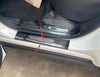 Nissan Rogue Black Outer Door Sill Scuff Plates Protector Covers (2021-2023)