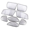 Honda Fit 4 x Side Window Silver Privacy Sunshade Covers (2008-2013)