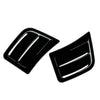Subaru Impreza WRX STI Black Front Bumper Side Air Vent Covers (2008-2014)