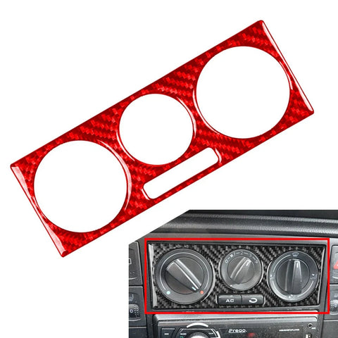 Volkswagen Passat B5 (2001-2005) Red Air Conditioner Control Panel Cover