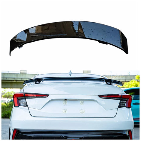 Chevrolet Malibu Sedan Glossy Black Rear Spoiler Wing Lip (2013-2022)