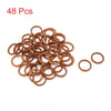 Universal Gasket / 48 x 39mm OD / Exhaust Pipe Muffler Gasket