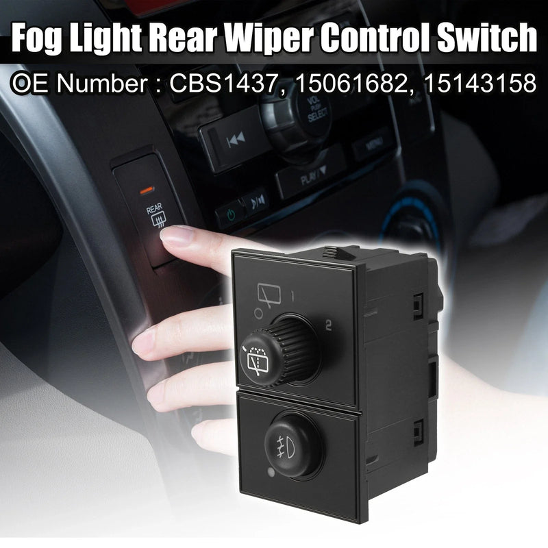 GMC Yukon Fog Light Rear Wiper Control Switch (2003 - 2006)