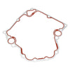 Chrysler Dodge 3.4L 4.7L Engine Timing Cover Seal Gaskets Set (2000-2004)
