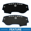 Chrysler 300 300C Sun Protector Pad Black Blue Dashboard Dash Cover Mat
