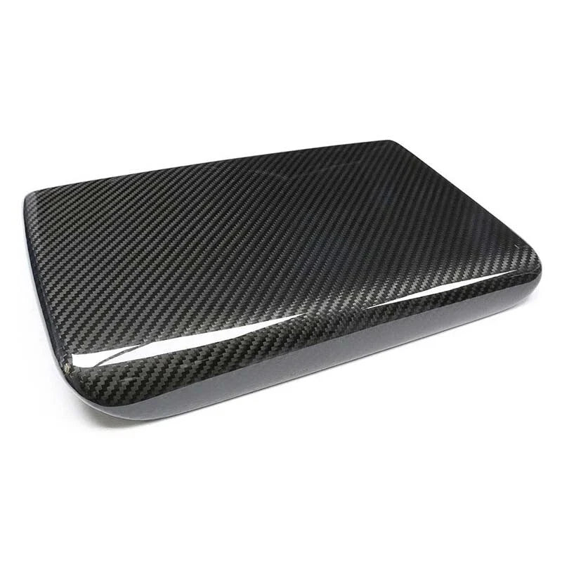 Tesla Model S / X 2021+ DRY Carbon Center Console Cover Armrest Box Trim