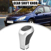 BMW 1 3 Series 6 Speed Gear Shift Knob Head Black Silver (1982-2013)