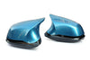 BMW F20 F22 F30 X1 1234 Series Light Blue Mirror Cover Caps (2012-2020)