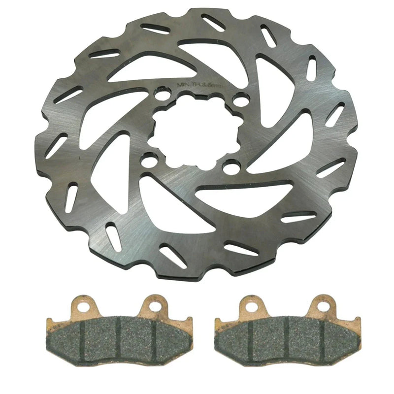 Yamaha Raptor 700 Rear Wave Pattern Rotor & Pads (2013–2025)
