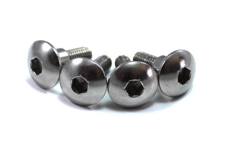Suzuki GSX-R600 4x Upper & Main Fairing Screws Bolts Shoulder (2008–2010)