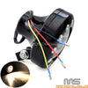 Harley Cafe Racer Sportster Chopper Drilled Headlight 4.5"