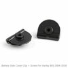 Harley Sportster XL883 / 1200 10x Battery Left Side Cover Clips (2004-2018)