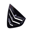 Kia Forte Gloss Black Side Window Louver Shutter Covers (2019-2022)