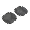 Harley FLH FLHX Black Thin Mesh Speaker Grilles (1998-2013)