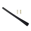 Car AM / FM Radio Short Stubby Rubber Black 8" Universal Aerial Antenna
