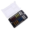 Car Boat 12-Way ATO ATC Fuse Box Holder Kit (Compatible with Various Models)