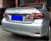 Toyota Corolla Sedan Silver Metallic Trunk Spoiler Wing (2007-2013)