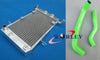 Suzuki LTZ400 KFX400 DVX400 Aluminum Radiator + Yellow Hose (2003-2008)
