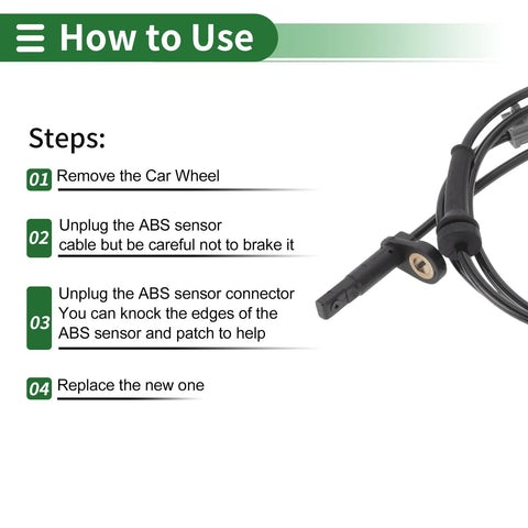 Nissan Venucia ABS Wheel Speed Sensor (2018-2019)