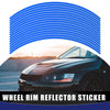 Universal 16 x Wheel Rim Sticker Strips 17in