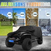 Jeep Wrangler JK JL 4 Door 2007-2021 Waterproof UV Protection SUV Car Cover