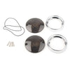 Harley Touring Road King Smoke Lens Turn Signal Bezels & Trim Rings (2009-2023)