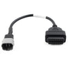 Suzuki GSX-R 1000 6Pin OBD2 Diagnostic Adapter Code Cable Connector (2001-2023)