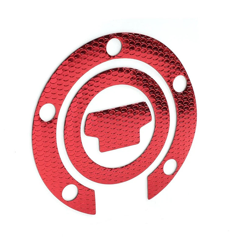 Yamaha R1 R6 FZ1 Red Gas Tank Fuel Cap Cover Protector Pad Sticker