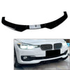 BMW 3 Series F30 F31 Sedan Front Bumper Spoiler Splitter (2013-2019)