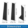 Ford Mondeo Fusion (2013-2020) Black 6pcs Door Pillar Window Trim